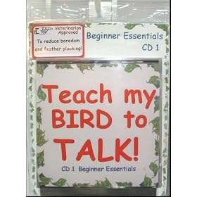 Bird CD - Teach My Bird to Talk - CD1 A Great Start Beginner Essentials Bird Vocabulary - 91 Tracks... by 