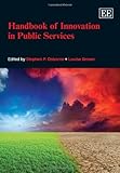 Handbook of innovation in public services
