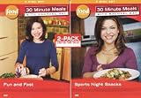 30 Minute Meals with Rachael Ray: Fun and Fast/Sports Night Snacks (6 DVD Set)