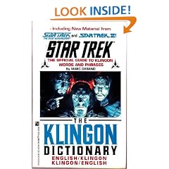 The Star Trek: The Klingon Dictionary