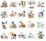 Brother/Babylock Embroidery Machine Card FARM FRIENDS 1