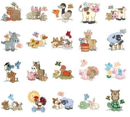 Brother/Babylock Embroidery Machine Card FARM 