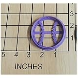 Baseball Cookie Cutter and Stamp #1074