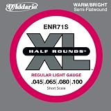  : D'Addario Set Bass Half Rnd 45-100 Short