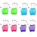 Novelty Place Neon Gloves Fingerless Diva Fishnet Wrist Gloves Assorted Neon Colors (12 Pairs)