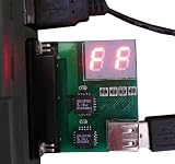 LPT 2 Bits diagnostic post card- MOTHERBOARD TESTER - VERSION : 2010