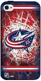 NHL Columbus Blue Jackets Iphone 4 or 4s Hard Cover Case