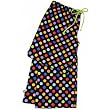 Little Miss Match Lounge Pants, Black Zany Dots Small