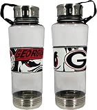 Georgia Bulldogs Water Bottle: 24oz Polycarb Water Bottle