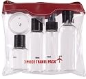 7 Piece Air Travel Bottle Set
