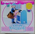 FISHER PRICE Dream Dollhouse Village Mail Carrier - 74698 - Extremely Rare & Collectable
