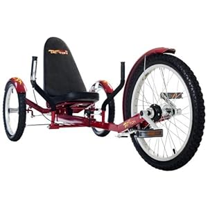 Mobo Triton Pro (RED) The Ultimate 3 wheeled Cruiser (20