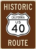 American Auto Trail-California's U.S. Highway 40