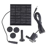 Solar Water Pump Power Panel Kit Fountain Pool Garden Watering