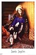 Janis Joplin - Music / Personality Poster (Purple Outfit) (Size: 24" x 36")