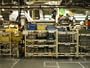 Auto Assembly Line at a Hybrid Car Plant Architecture Photographic Poster Print by Eightfish, 40x30