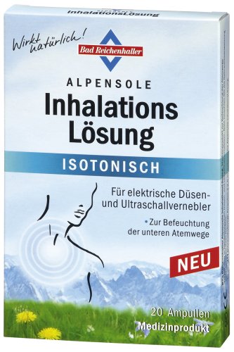 Produkt-Bild: Bad Reichenhaller 99372 Alpensole Inhalationsl&ouml;sung 20 Ampullen