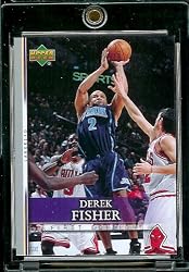 2007-08 Upper Deck First Edition # 80 Derek Fisher - NBA Basketball Trading Card in a Protective Display Case
