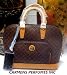 RIONI ST-20001 Dome Handle Bag Brown Signature