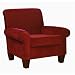 Oxford Club Chair - Cayenne