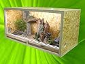 Holz Terrarium B/T/H 120 x 60 x 60cm SONDERANGEOBT