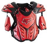 FOX Race Frame Pare-Pierre Rouge Protection torse pour vélo