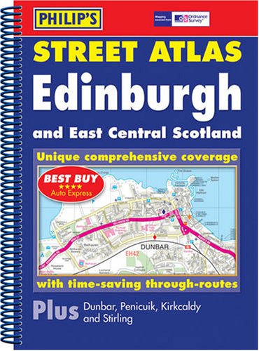 Philips Street Atlas Edinburgh and East Central Scotland Philips Street Atlases