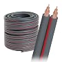 AudioQuest X-2 bulk speaker cable - 14 AWG 30' (9.14m) spool - gray jacket
