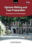Opinion writing and case preparation