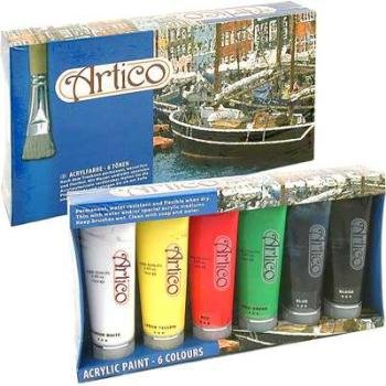 Artico Acrylfarbe 75ml 6er Set
