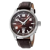 Nautica Men's N13552G NCT 400 Date Brown Dial Watch