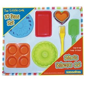 The Little Cook Silicone Set, by Sassafras by 