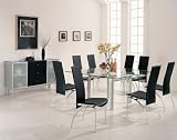 10 Piece Dining Set in Pearl Silver   Coaster Best Price
