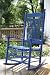 Spindle Back Adult Rocking Chair - Blue