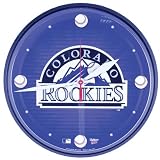 Colorado Rockies - Logo Wall Clock