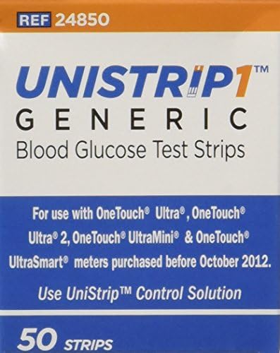 UniStrip Test Strips for Use with Onetouch® Ultra® Meters (100)