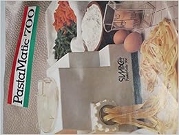 PastaMatic 700 Manual and Cookbook: SIMAC: Amazon.com: Books