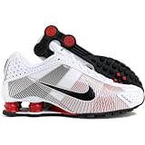 Nike Shox R4 FW LE White/Black/Red Mens Running Shoes 386154-101