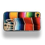 Mexican Sarape Blanket Apple iPhone 4 or 4S Custom Case by ZERO GRAVITY