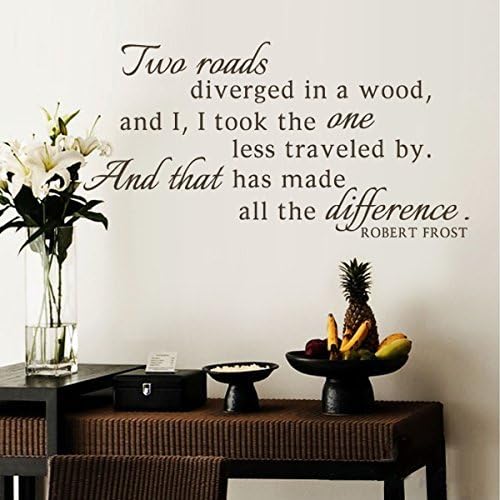 Decor Wall Inc Make Wish And Place It In Your Heart One Tree Hill Quote Vinyl Wall Sticker Decal (White, Small) Home Decoration