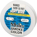 Fishing: Malin PreMarked Monel Trolling Wire450Ft.