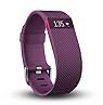 Fitbit Charge HR Wireless Activity Wristband, Plum, Small