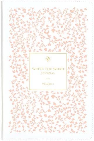Write the Word Scripture and Prayer Journal, Peach