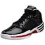 adidas Men's Mad Clima Basketball Shoe,Black/Black/Red,10 M