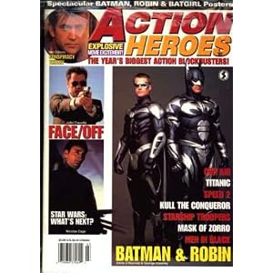Starlog Action Heroes Magazine #3; 1997; Posters Alicia Silverstone in Batman & Robin.