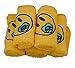 Hudz Kidz 100% Cotton Washcloth Pacifier Baby Emoji - SOFT & ABSORBENT - Set of 5 (yellow)