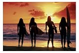 Scenery Posters: Surf Babes - Surf Babes Poster - 91 x 61 cm