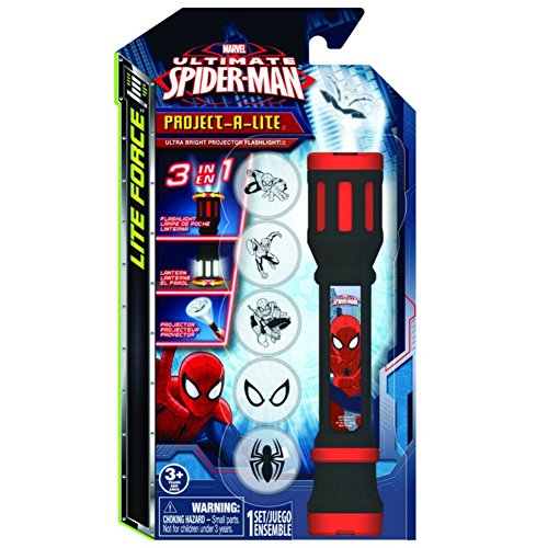 Spiderman Project A Lite LED Flashlight Projector Toy