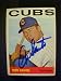 Ron Santo Chicago Cubs #375 1964 Topps Signed Autographed Baseball Card