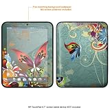 Matte Protective Decal Skin skins Sticker (Matte finish) for HP TouchPad 16GB 32Gb 9.7-Inch tablet case cover touchPAD-14